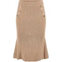 Guess Marciano GUESS Grace Swtr Skirt Fawn Taupe Talla: M | Faldas Midi Outlet | Mujer | Negro