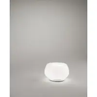 Perenz Aplique LED de la serie 10S48534, con cristal cóncavo de color blanco brillante y marco de color blanco mate, 12 W, 3000 K, diseño minimalista y elegante. –