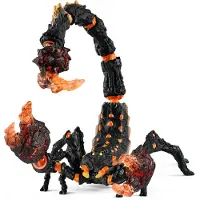 Schleich Figura De Escorpión De Lava De Las Criaturas De Eldrador