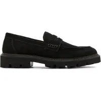 Steve madden Noordin Casual Shoes Black Suede Talla: 46 | Mocasines Outlet | Hombre | Negro