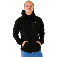 Rip Curl - Anti Series Departed Zip Through - Forro polar size S, negro