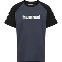Hummel Camiseta funcional azul oscuro / negro / offwhite