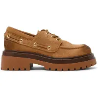 Steve madden Detroit Flat Shoes Taupe Suede Talla: 42 | Mocasines Outlet | Mujer | Negro