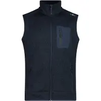 CMP - Vest Jacquard Knitted - Chaleco de forro polar size 56, azul