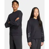 Adidas - Kid's Future Icons 3 Stripes Oversized Hoodie - Sudadera size 128, negro