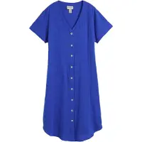 Bonprix Vestido camisero azul