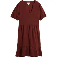 Bonprix Vestido marrón rojizo