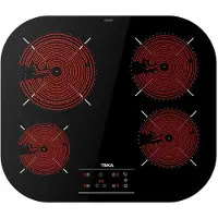 Teka Placa Vitrocerámica Total Tcc 64310 60 Cm 4 Fuegos