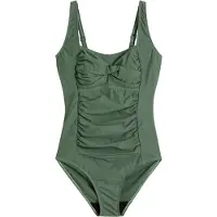 Bonprix Bañador moldeador oliva