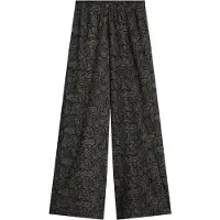 Bonprix Pantalón beige / negro