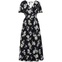 Bonprix Vestido azul oscuro / mezcla de colores