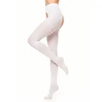 Glamory Leotardos 'Overt Microfaser Strumpfhose' blanco