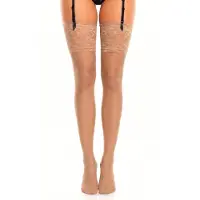 Glamory Medias sin tirantes 'Luxury 20' beige