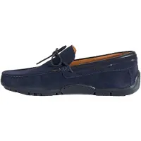 Desa Mocasines 'Herren-Schnürslipper aus Wildleder' azul