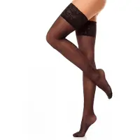 Glamory Medias sin tirantes 'Deluxe 20' negro