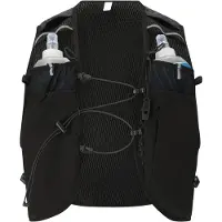 Endurance - Genend Running Vest with Bottles - Mochila de hidratación size L, negro