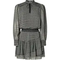Pepe Jeans para mujer. PL9537701 Vestido Palm negro (L), Casual, Poliéster, Manga larga, outlet 2026.