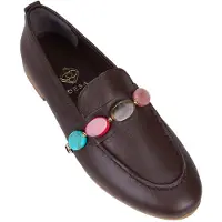 Desa Mocasines 'Loafer' marrón