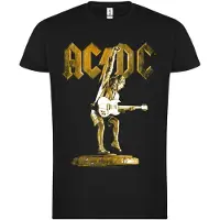 AC/DC Camiseta 'Stiff Upper Lip T-shirt' negro