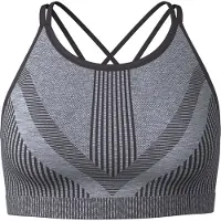 Smartwool Sujetador deportivo 'Intraknit' gris / negro
