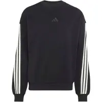 Adidas - Kit 3-Stripes Sweatshirt - Jerséis size L, negro