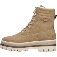Rieker Botines con cordones beige