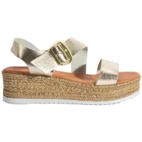 Desa Sandalias 'Keilsandalen' oro