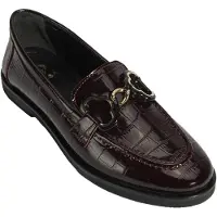 Desa Mocasines 'Slip-Ons' burdeos