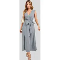 LapaPlus Vestido de verano 'Women Dress' gris