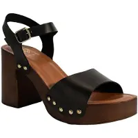 Desa Sandalias 'Plateau-Sandalen' negro
