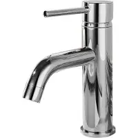 REA Grifo para lavabo Lungo, acabado cromado mate