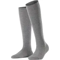 Falke Calcetines hasta la rodilla gris claro / gris moteado