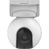 Ezviz EB8, cámara IP de seguridad, para uso interior y exterior, inalámbrica, para montaje en techo o pared, color blanco, diseño cónico