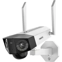 Reolink Cámara IP DUO 2 LTE con doble lente, color blanco