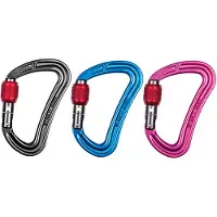 Ocun - Raven Screw 3-Pack - Mosquetones de rosca multicolor