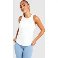 Nike - Women's Tempo Dri-Fit Running Tank - Camiseta sin mangas size XS, blanco