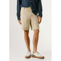 Pepe Jeans para hombre. PM8000041 Shorts Loose Tapered Helix beige (36), Casual, Algodón, outlet 2026.