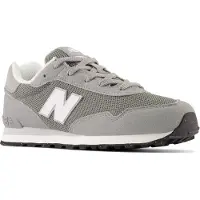 New Balance unisex para niños. GC515V1 Zapatillas 515 gris (36), Plano, Cordones, Casual, Mesh, moda infantil, outlet 2026.