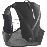 Salomon - Mochilas y cinturones trail/running - Grvl Skin 4 Set Black - Talla XL - Negro