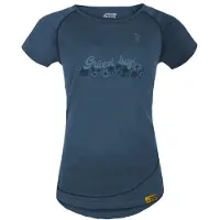 Grüezi Bag - Women's Uhura - Camiseta de merino size M, ocean cave