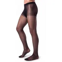 Glamory Calzoncillo largo 'Classic 20 Herrenstrumpfhose' negro