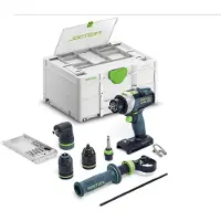 Festool Kit básico/XL de taladro atornillador percutor inalámbrico QUADRIVE TPC 18/4 de | 578832