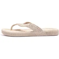 Brasileras Sandalias de dedo 'Flopee' beige