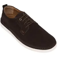 Desa Zapatos con cordón 'Lässige Spitze' marrón