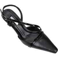 Desa Zapatos destalonado negro