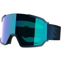 Salomon - Máscaras de esquí - S/View 3 Dress Blue - Azul
