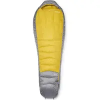 Rab - Women's Neutrino -12C / 10F - Saco de dormir de plumas size Long - Body Size: 185 cm, zinc / dark pollen