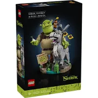 LEGO Shrek, Asno y Gato con Botas
