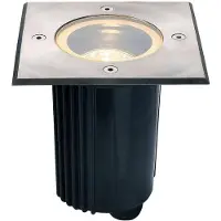 SLV DASAR 80 ADJUST, GU10, foco empotrable para suelo, de forma rectangular