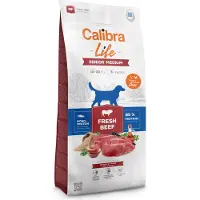 Calibra Life Senior Medium Fresh Beef - alimento seco para perros - 12 kg
